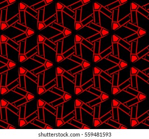 Modern geometric seamless pattern. For design, page fill, wallpaper.Vector illustration