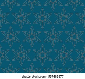 Modern geometric seamless pattern. For design, page fill, wallpaper. Vector illustration