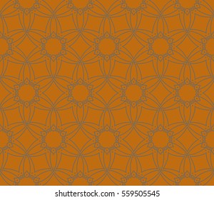 Modern geometric seamless pattern. For design, page fill, wallpaper. Vector illustration