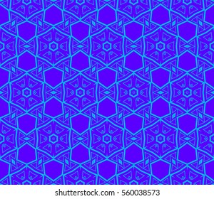 Modern geometric seamless pattern. For design, page fill, wallpaper. Vector illustration