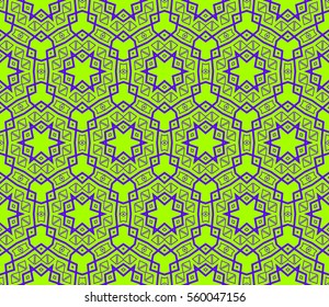 Modern geometric seamless pattern. For design, page fill, wallpaper.. Vector illustration