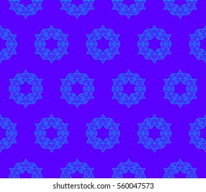 Modern geometric seamless pattern. For design, page fill, wallpaper.. Vector illustration