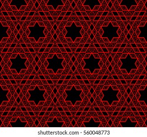 Modern geometric seamless pattern. For design, page fill, wallpaper. Vector illustration