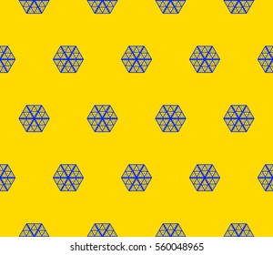 Modern geometric seamless pattern. For design, page fill, wallpaper.. Vector illustration