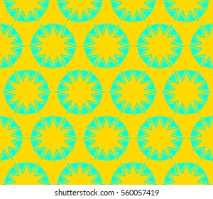 Modern geometric seamless pattern. For design, page fill, wallpaper. Vector illustration