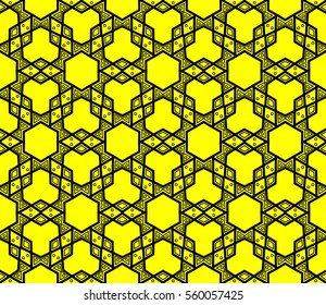 Modern geometric seamless pattern. For design, page fill, wallpaper.Vector illustration