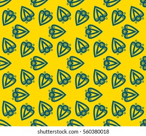 Modern geometric seamless pattern. For design, page fill, wallpaper. Vector illustration