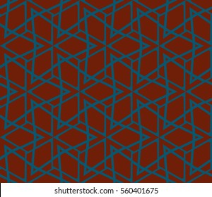 Modern geometric seamless pattern. For design, page fill, wallpaper. Vector illustration