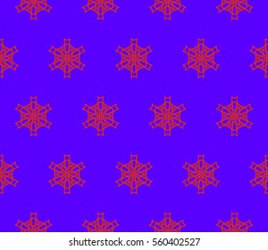 Modern geometric seamless pattern. For design, page fill, wallpaper. Vector illustration
