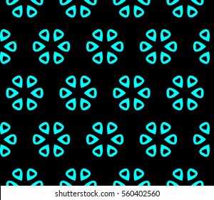 Modern geometric seamless pattern. For design, page fill, wallpaper. Vector illustration