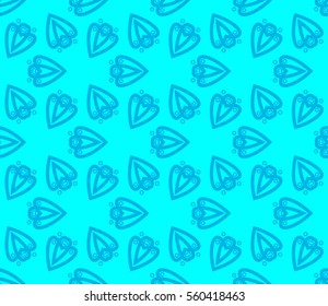 Modern geometric seamless pattern. For design, page fill, wallpaper. Vector illustration