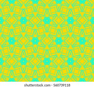 Modern geometric seamless pattern. For design, page fill, wallpaper. Vector illustration