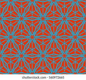 Modern geometric seamless pattern. For design, page fill, wallpaper. Vector illustration