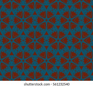 Modern geometric seamless pattern. For design, page fill, wallpaper. Vector illustration