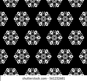 Modern geometric seamless pattern. For design, page fill, wallpaper. Vector illustration