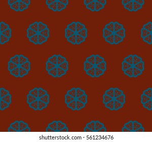 Modern geometric seamless pattern. For design, page fill, wallpaper. Vector illustration