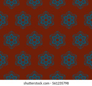 Modern geometric seamless pattern. For design, page fill, wallpaper. Vector illustration