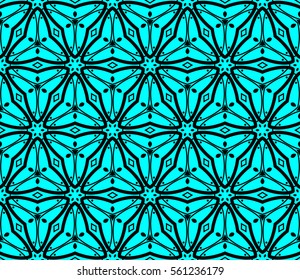 Modern geometric seamless pattern. For design, page fill, wallpaper. Vector illustration