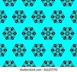 Modern geometric seamless pattern. For design, page fill, wallpaper. Vector illustration