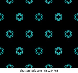 Modern geometric seamless pattern. For design, page fill, wallpaper. Vector illustration