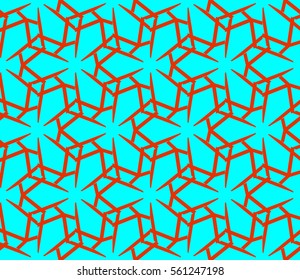 Modern geometric seamless pattern. For design, page fill, wallpaper. Vector illustration