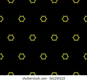 Modern geometric seamless pattern. For design, page fill, wallpaper. Vector illustration