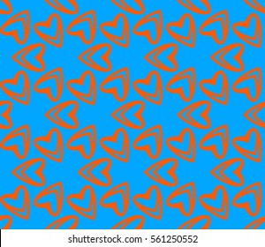 Modern geometric seamless pattern. For design, page fill, wallpaper. Vector illustration