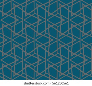 Modern geometric seamless pattern. For design, page fill, wallpaper. Vector illustration