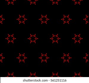 Modern geometric seamless pattern. For design, page fill, wallpaper. Vector illustration