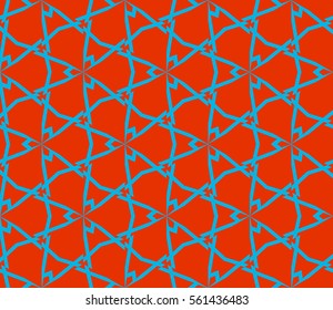Modern geometric seamless pattern. For design, page fill, wallpaper. Vector illustration