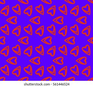 Modern geometric seamless pattern. For design, page fill, wallpaper. Vector illustration