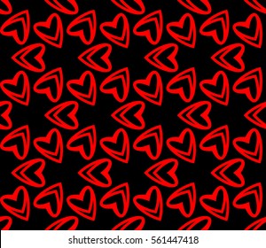 Modern geometric seamless pattern. For design, page fill, wallpaper. Vector illustration