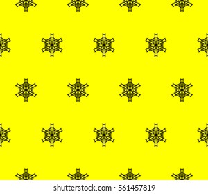 Modern geometric seamless pattern. For design, page fill, wallpaper. Vector illustration