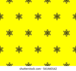 Modern geometric seamless pattern. For design, page fill, wallpaper. Vector illustration