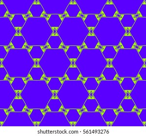 Modern geometric seamless pattern. For design, page fill, wallpaper.Vector illustration