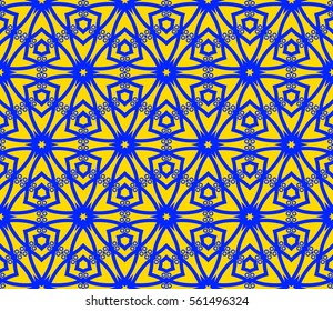 Modern geometric seamless pattern. For design, page fill, wallpaper. Vector illustration