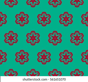 Modern geometric seamless pattern. For design, page fill, wallpaper. Vector illustration