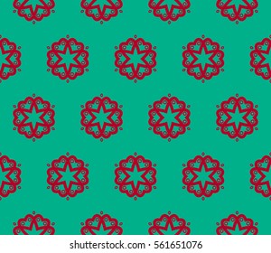 Modern geometric seamless pattern. For design, page fill, wallpaper. Vector illustration