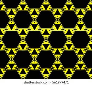 Modern geometric seamless pattern. For design, page fill, wallpaper. Vector illustration