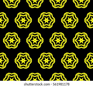 Modern geometric seamless pattern. For design, page fill, wallpaper. Vector illustration