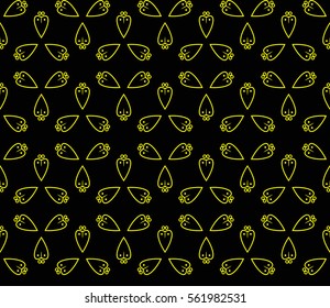 Modern geometric seamless pattern. For design, page fill, wallpaper. Vector illustration