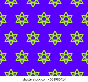 Modern geometric seamless pattern. For design, page fill, wallpaper.Vector illustration