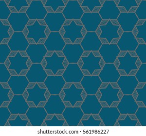 Modern geometric seamless pattern. For design, page fill, wallpaper.Vector illustration
