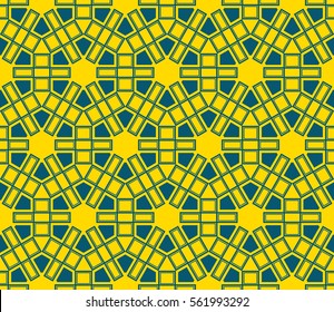 Modern geometric seamless pattern. For design, page fill, wallpaper.Vector illustration