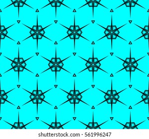 Modern geometric seamless pattern. For design, page fill, wallpaper.Vector illustration