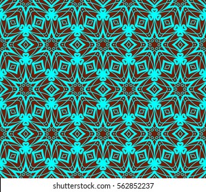 Modern geometric seamless pattern. For design, page fill, wallpaper. Vector illustration