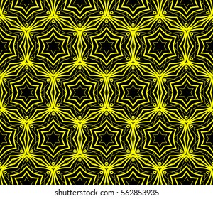 Modern geometric seamless pattern. For design, page fill, wallpaper. Vector illustration