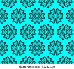 Modern geometric seamless pattern. For design, page fill, wallpaper. Vector illustration