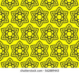 Modern geometric seamless pattern. For design, page fill, wallpaper. Vector illustration