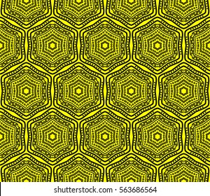 Modern geometric seamless pattern. For design, page fill, wallpaper. Vector illustration